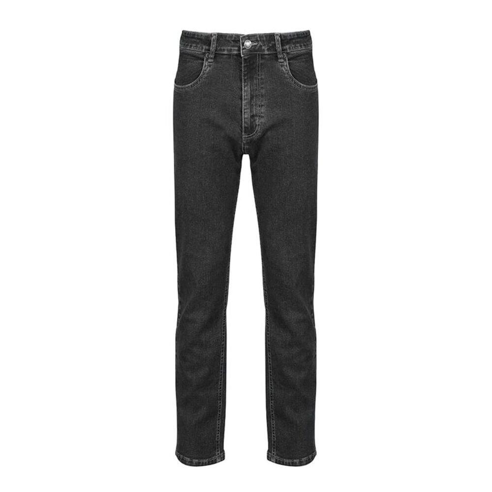 Iron Mountain Mens Denim Stretch Jeans / Black
